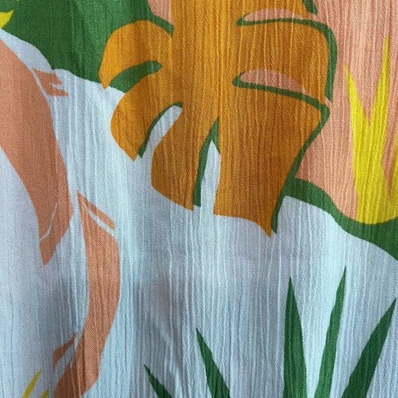 Roxy Floral Coverup Dress - Picture 6 of 7